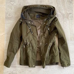 ZARA Olive Green Jacket (size XS)